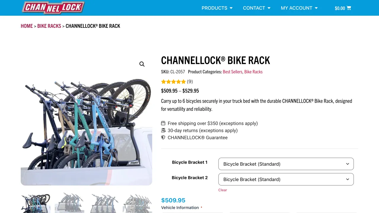 Enterprise E-Commerce Platform - CHANNELLOCK® Automotive Website Screenshot 2 - Professional Web Design Portfolio by TheBomb® Digital Marketing in Toronto, Vancouver, Calgary, Ottawa, Montreal, Kelowna, Canada